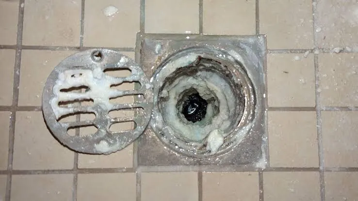 Hair and soap clogged shower drain in Pueblo CO